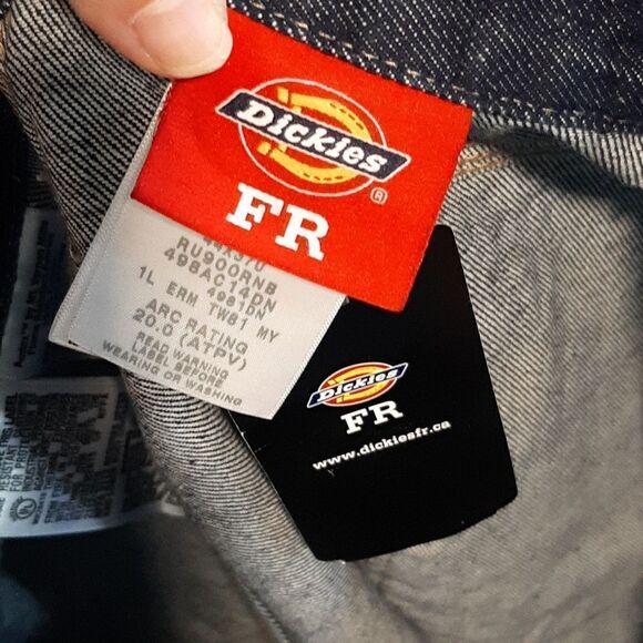 Dickies Dark Denim FR Jeans - Picture 8 of 8